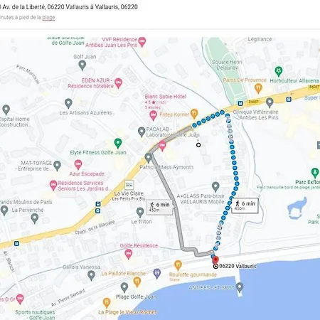 Lejlighed T2 Juanonthebeach Vallauris